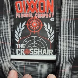 DIXXON Crosshair Plaid Flannel Shirt